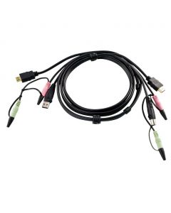 ATEN 2L-7D02UH 1.8M USB HDMI KVM Kabel met Geluid