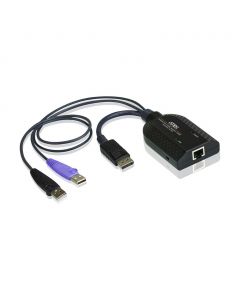 ATEN KA7169 USB DisplayPort Virtual Media KVM-adapter met smartcard-ondersteuning