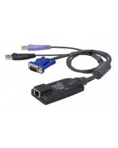 ATEN KA7177 USB VGA Virtual Media KVM-adapter met Smartcard-ondersteuning
