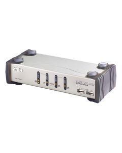 ATEN CS1734AC 4-Poorts PS/2-USB VGA/Geluid KVMP Schakelaar