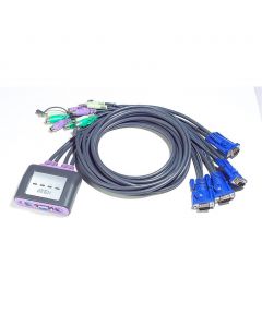 Aten CS64A 4-Port PS/2 KVM Switch