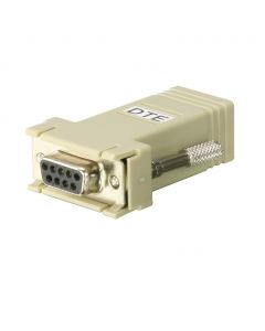Aten SA0141 RJ45 (F) naar DB9 (F) DTE Zwart
