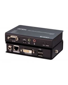 ATEN CE611 Mini USB DVI HDBaseT&trade; KVM Verlenger (1920 x 1200@100m)