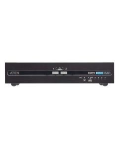 ATEN CS1142H4C USB HDMI veilige KVM-schakelaar met 2 poorten en dubbel display, met CAC (conform PSD PP v4.0)