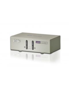 ATEN CS72U 2-Port USB VGA KVM with Audio (KVM Cables included)