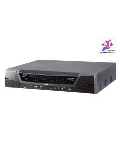 ATEN KN4064VB 64-Port Cat 5 KVM over IP Switch (1 Local and 4 Remote Shared Access) with USB Peripheral Support, Broadcast Mode, Panel Array Mode, Virtual Media, Power/LAN Redundancy and FIPS 140-2 level 1 Security (USB VGA - HDMI)