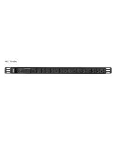 ATEN PE0216SG 16-Outlet 0U Basic PDU with Surge Protection (16A) (16x C13)