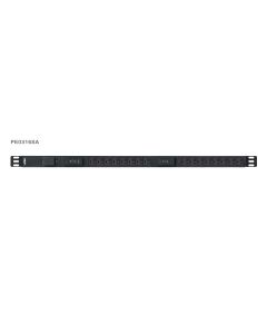 ATEN PE0316SG 16-Outlet 0U Basic PDU with Surge Protection (32A) (16x C13)