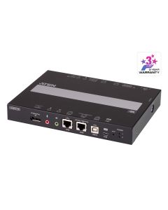 ATEN RCMDP101U 1-Lokaal/Extern delen toegang 4K DisplayPort KVM-over-IP schakelaar met enkelvoudige poort