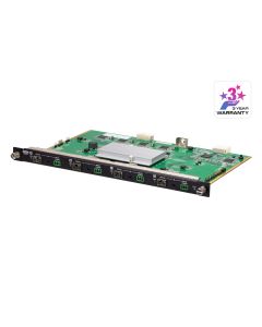 ATEN VM8584K1 4-Port 4K 10G Optical Output Board (4096 x 2160 up to 300m, MM) with scaler and IR / RS-232 Pass-through